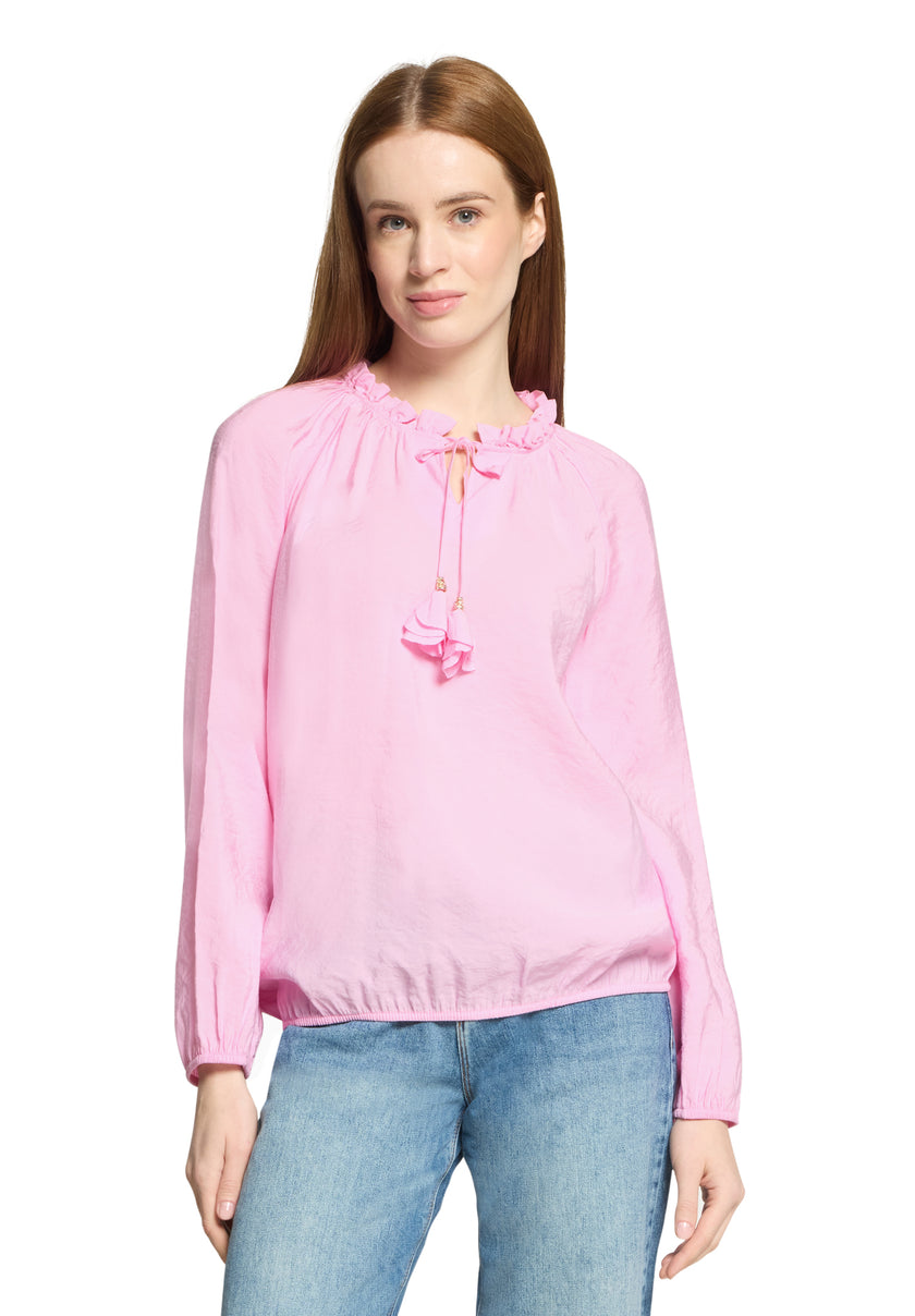 Bluse - Rüschenkragen