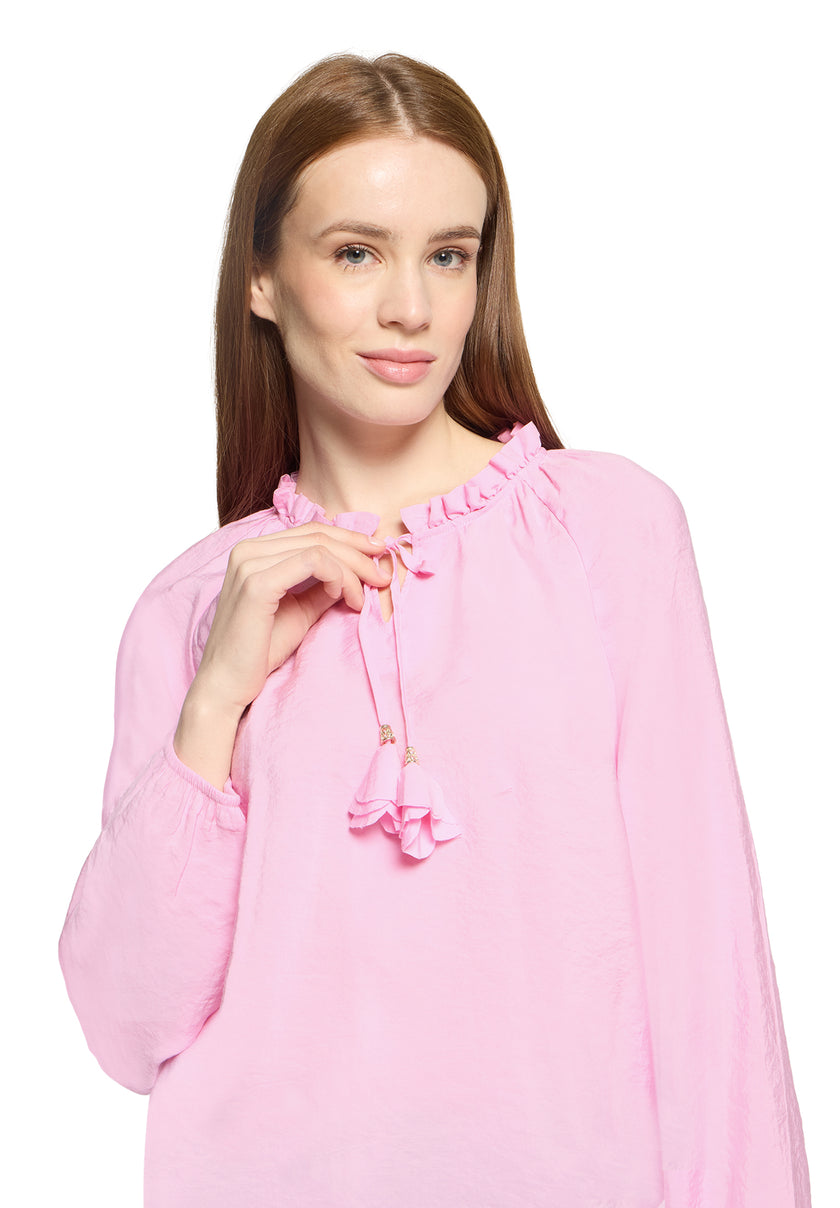 Bluse - Rüschenkragen