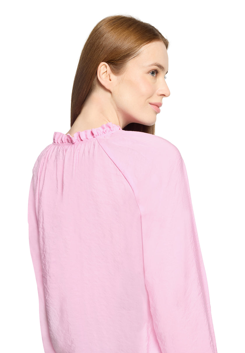 Bluse - Rüschenkragen