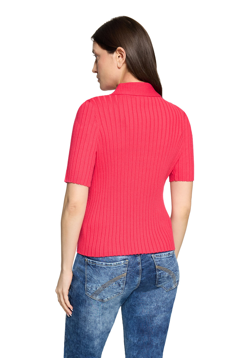 Strickpullover - Polokragen