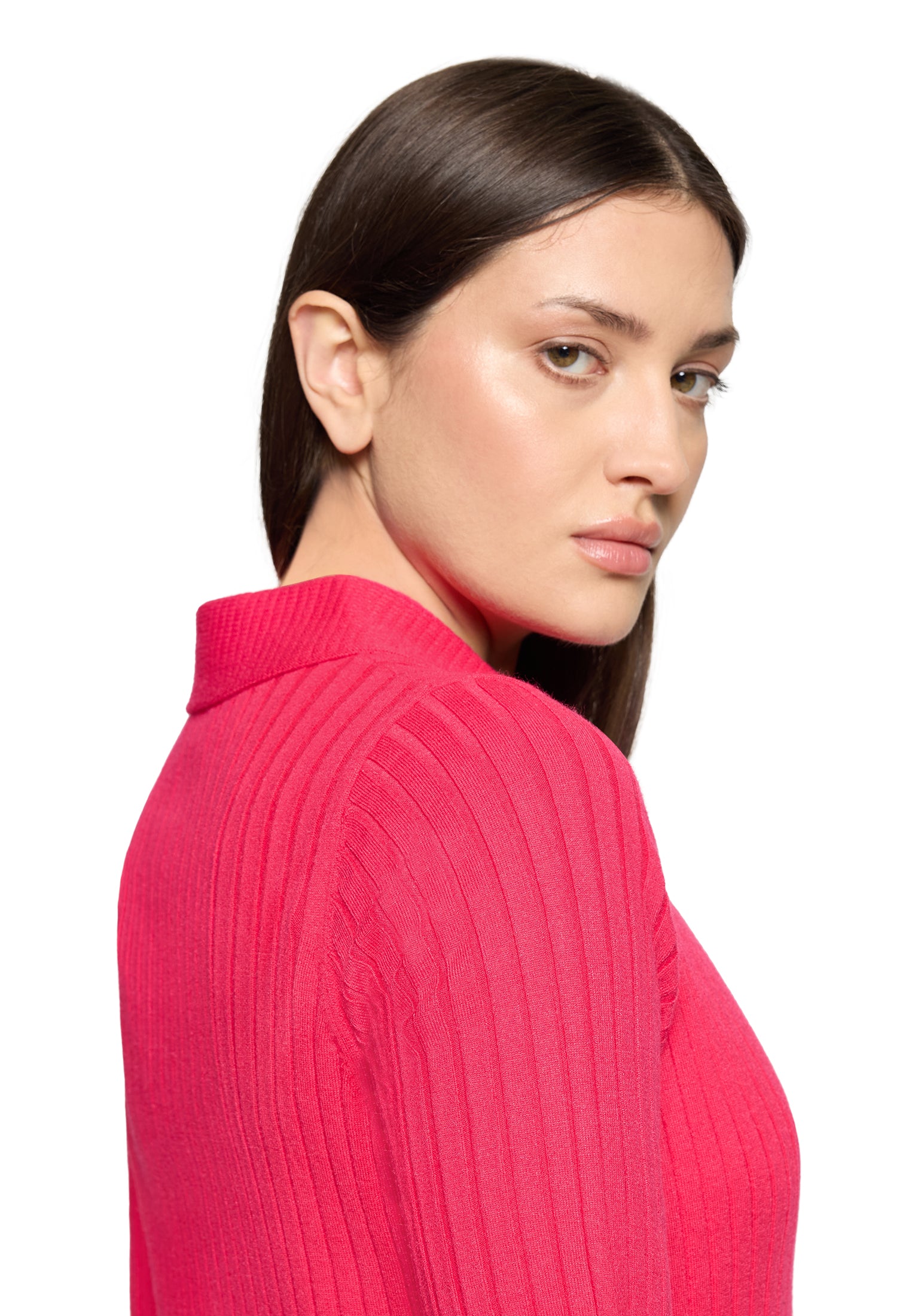 Strickpullover - Polokragen