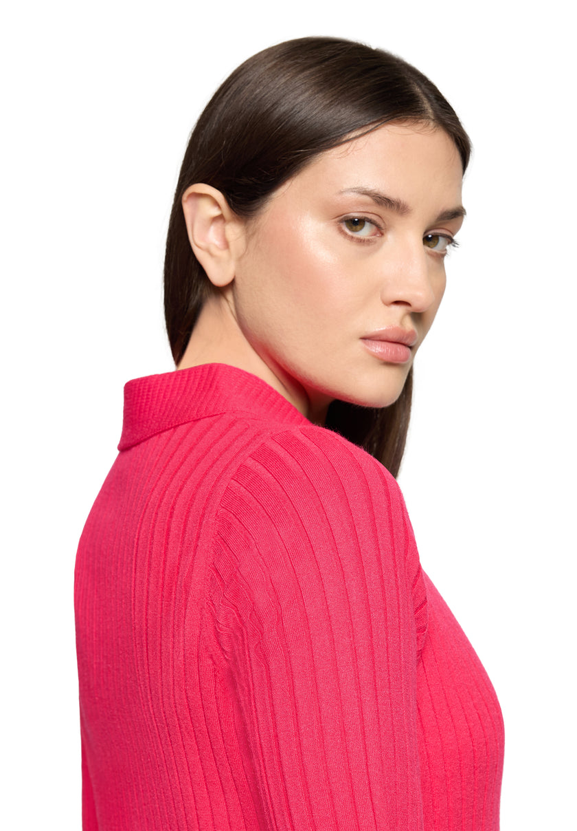Strickpullover - Polokragen