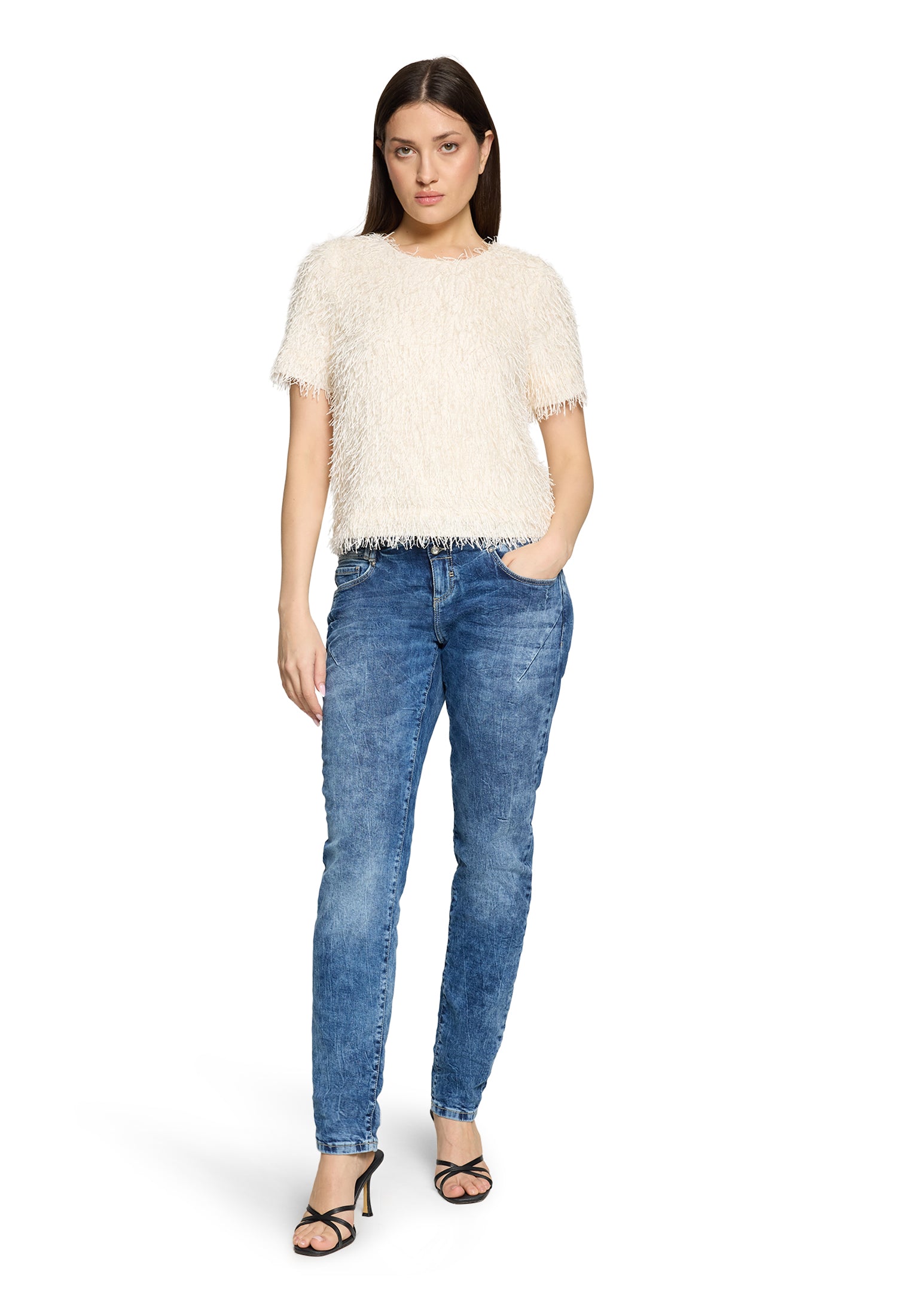Shirt - Fransenbesatz