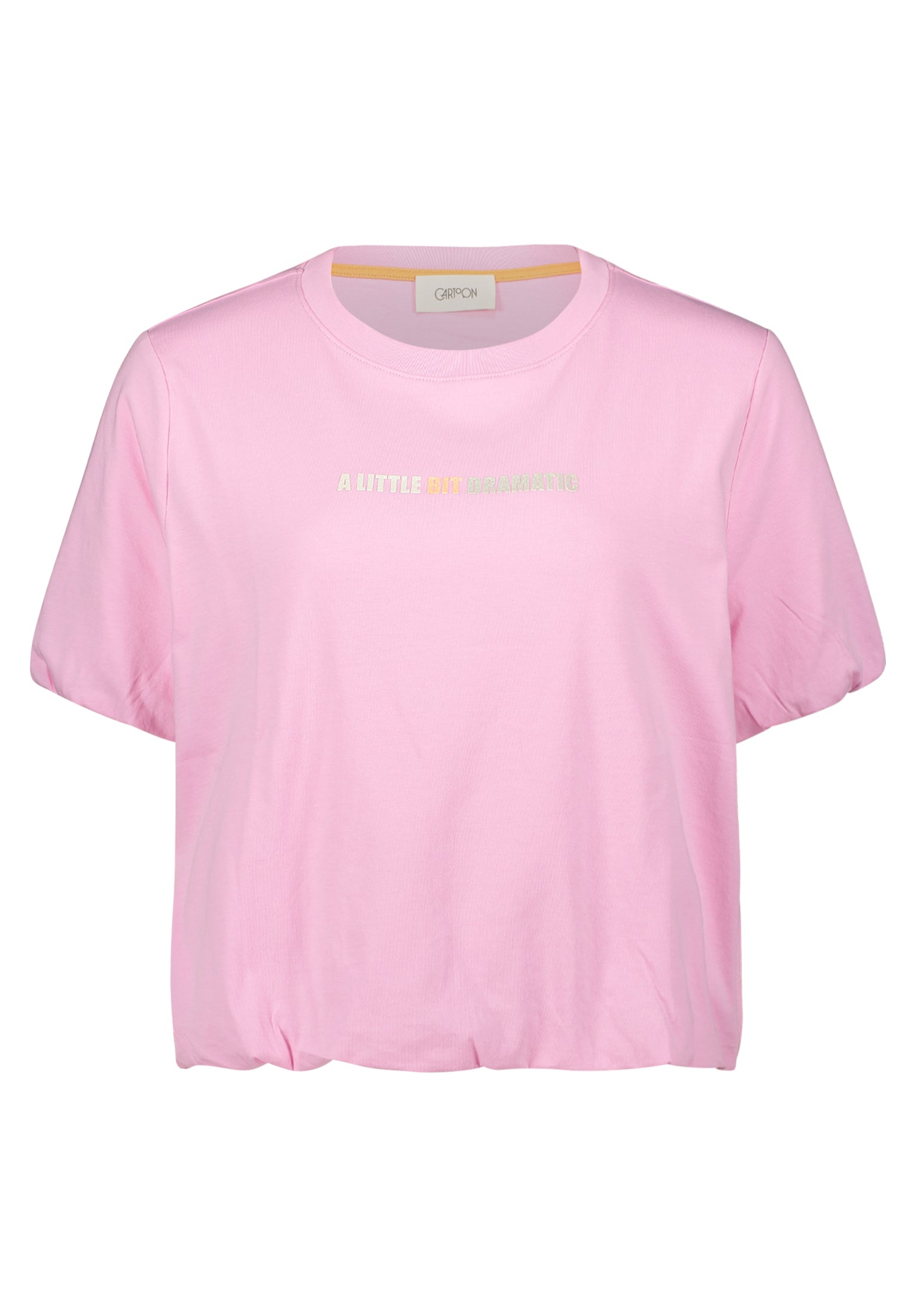 Baumwollshirt - Wordingprint