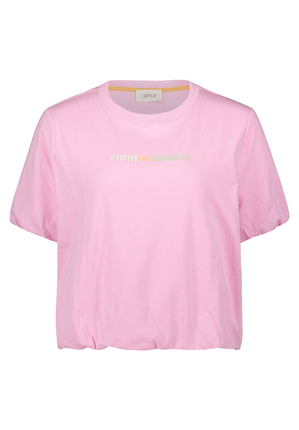 Baumwollshirt - Wordingprint