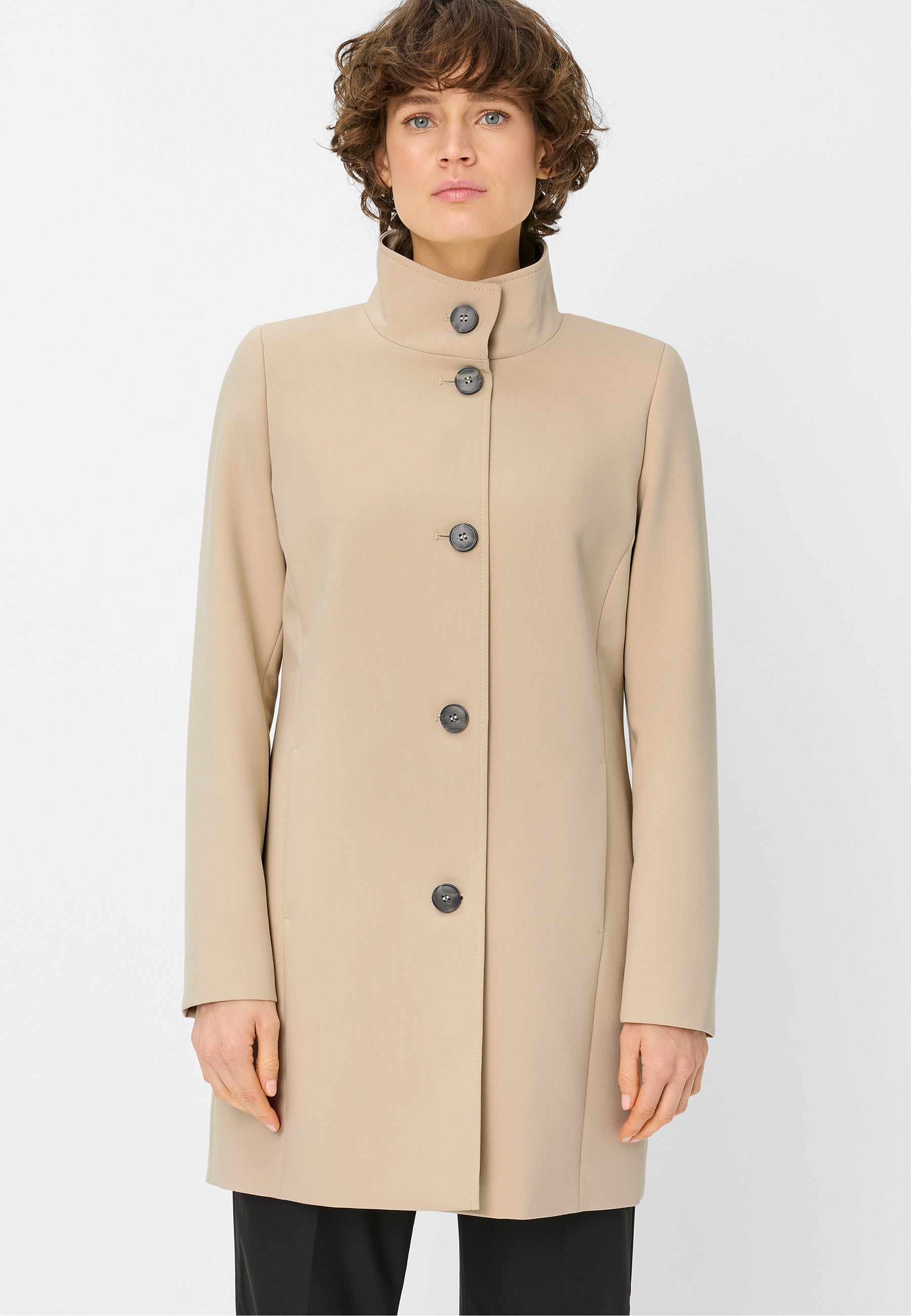 Kurzmantel - Stehkragen