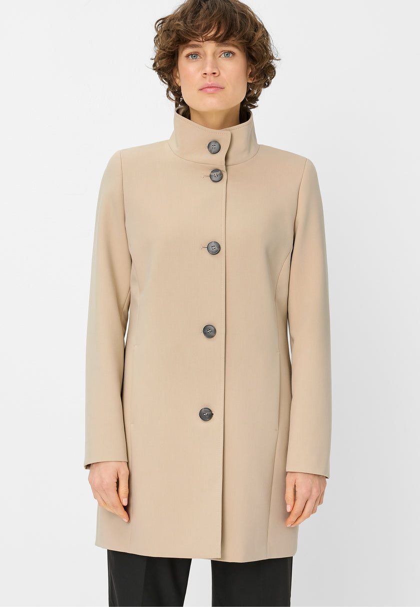 Kurzmantel - Stehkragen