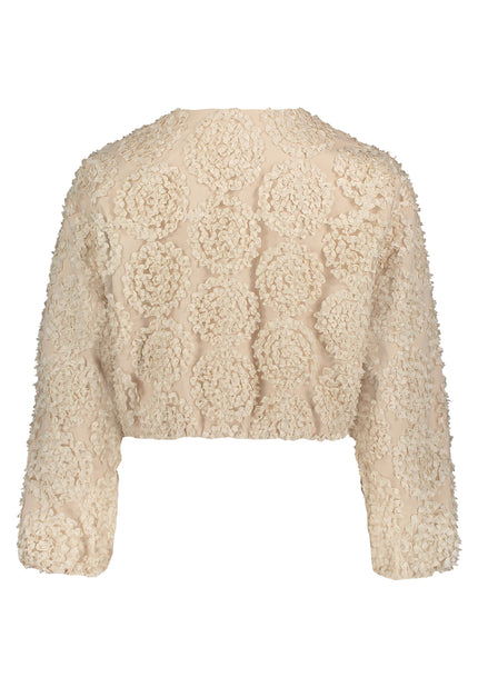 Blouson - Blütenbesatz