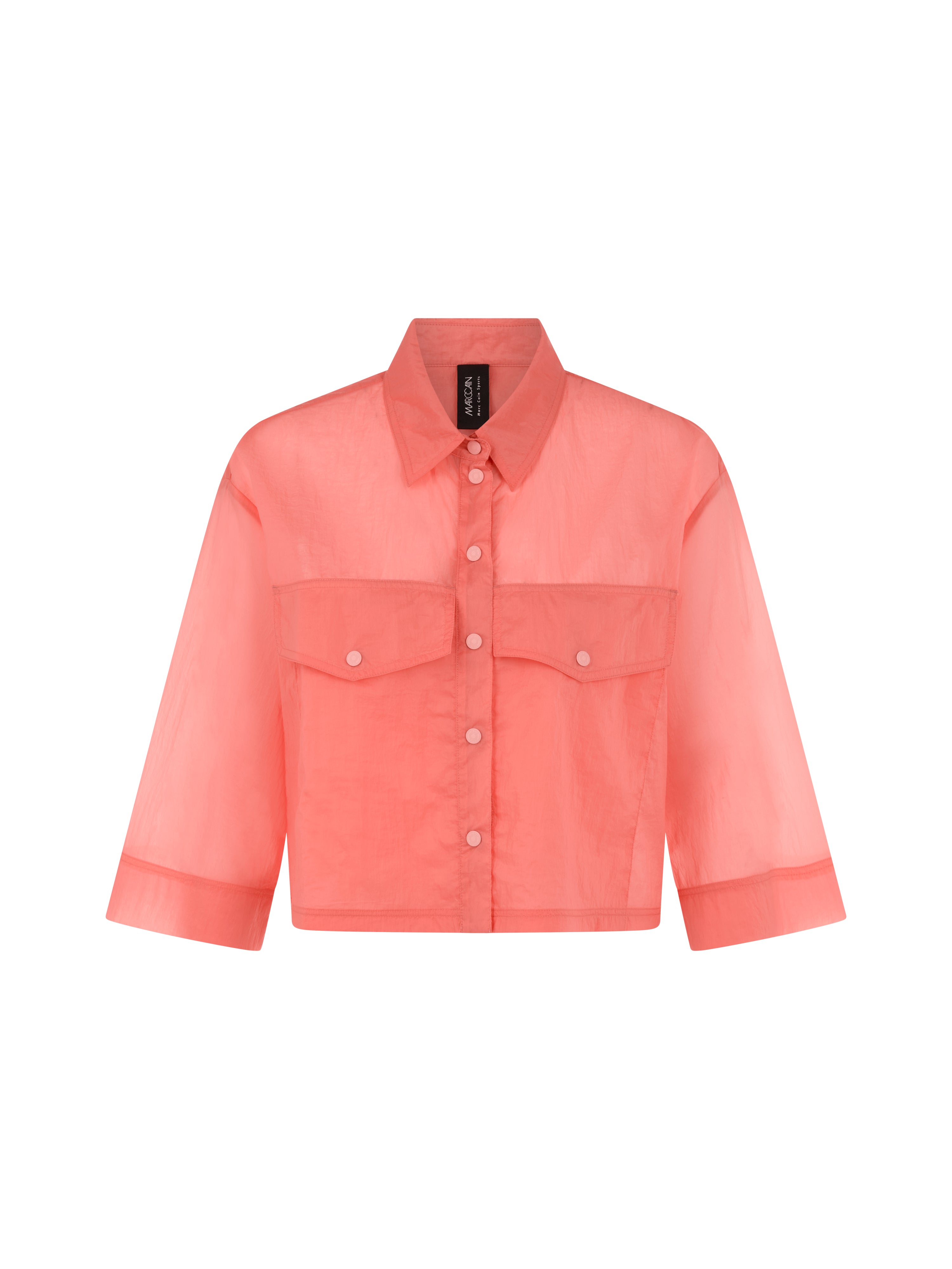 Hemdbluse - transparent