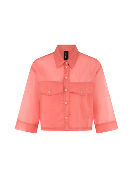 Hemdbluse - transparent