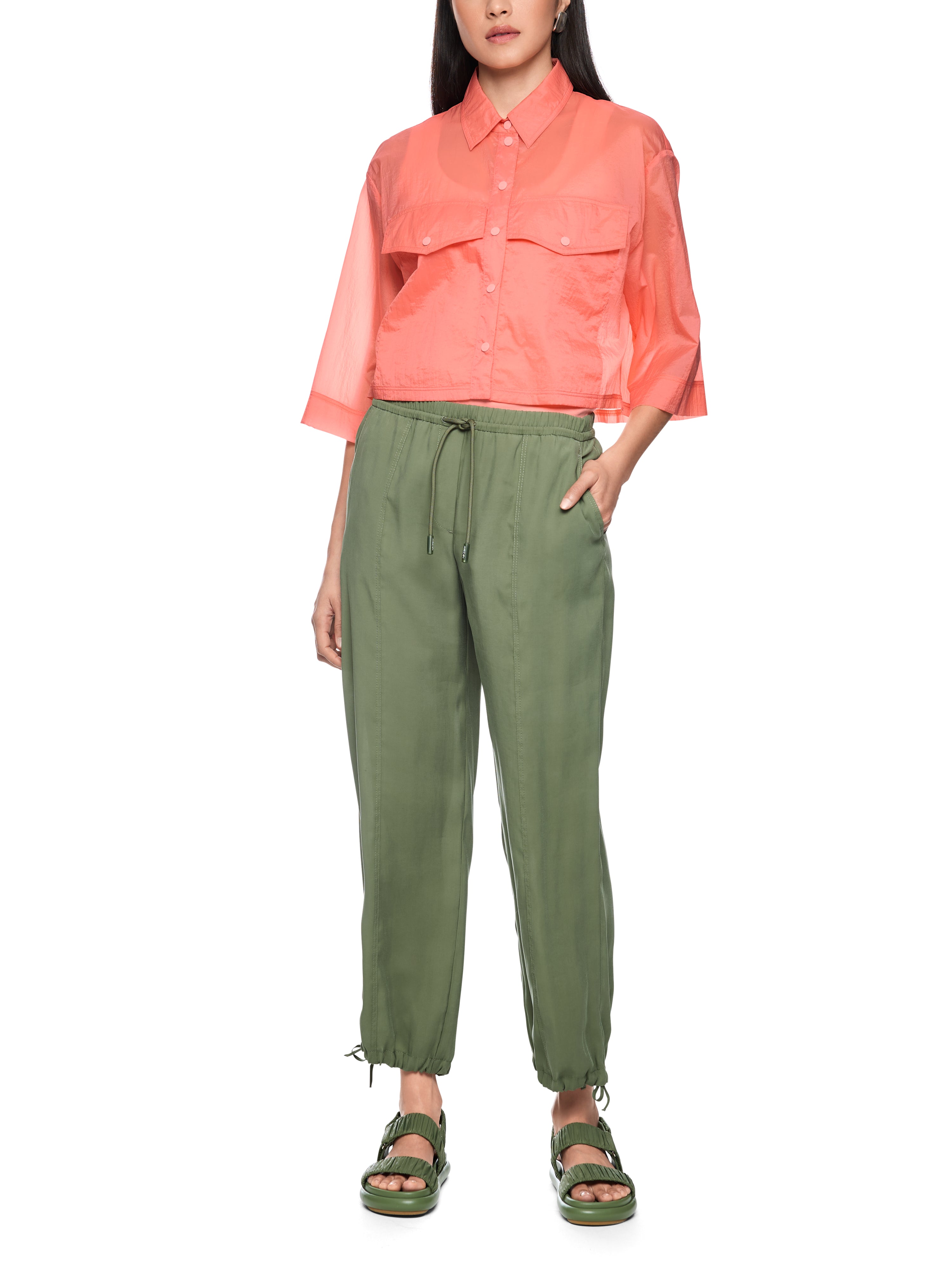 Hemdbluse - transparent