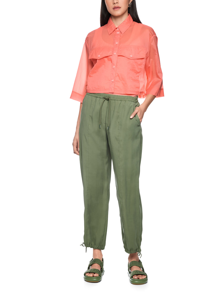 Hemdbluse - transparent