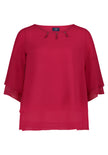 Chiffonbluse - Loose Fit