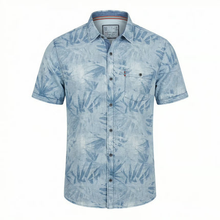 Kurzarmhemd - Alloverprint