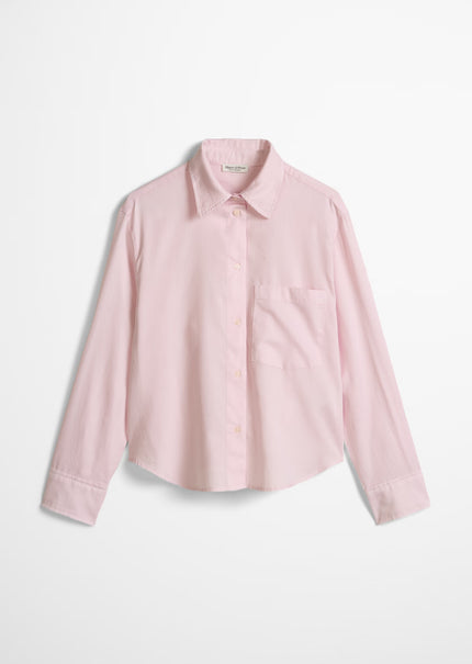 Hemdbluse - Baumwollsatin