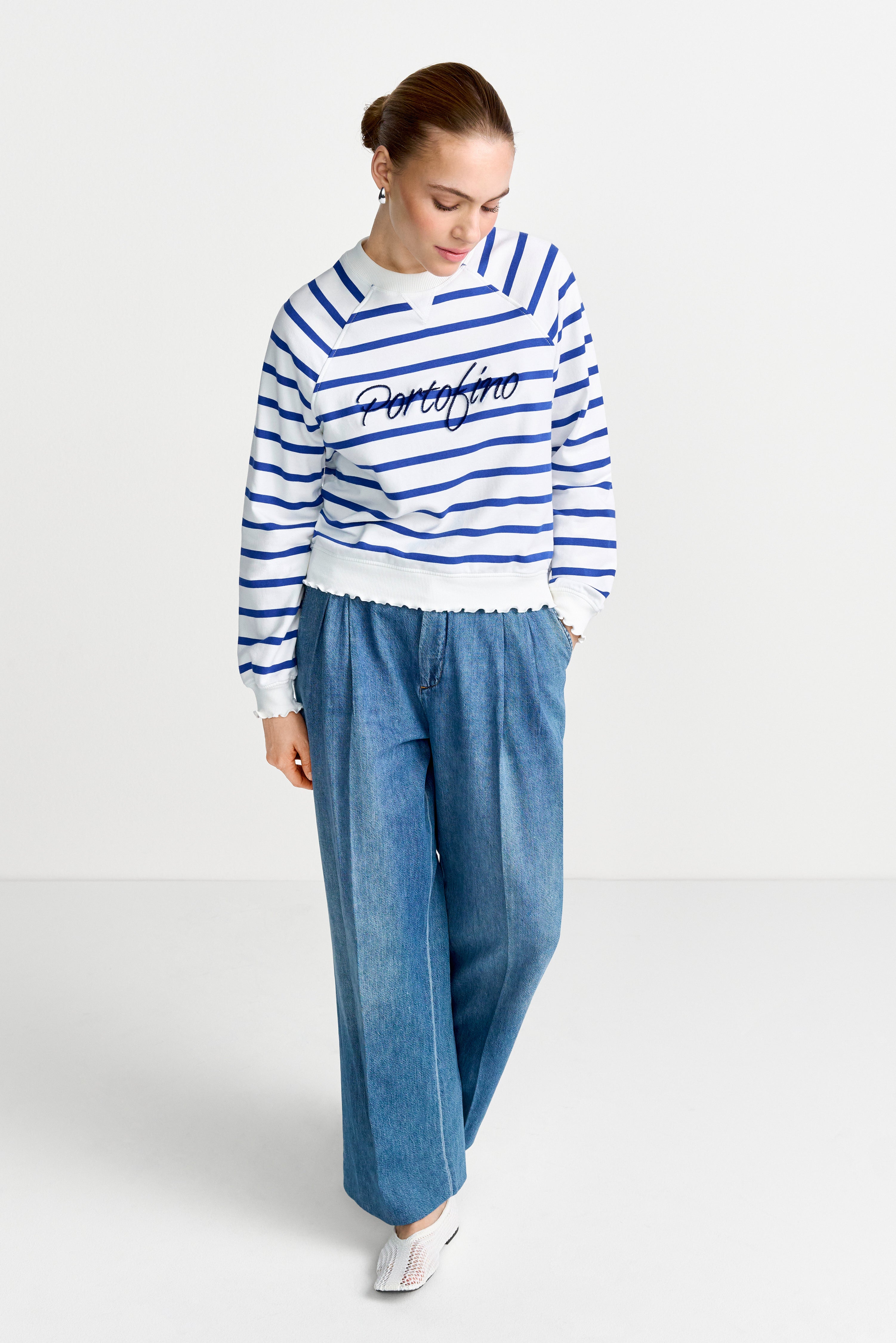 Sweatshirt - Streifen