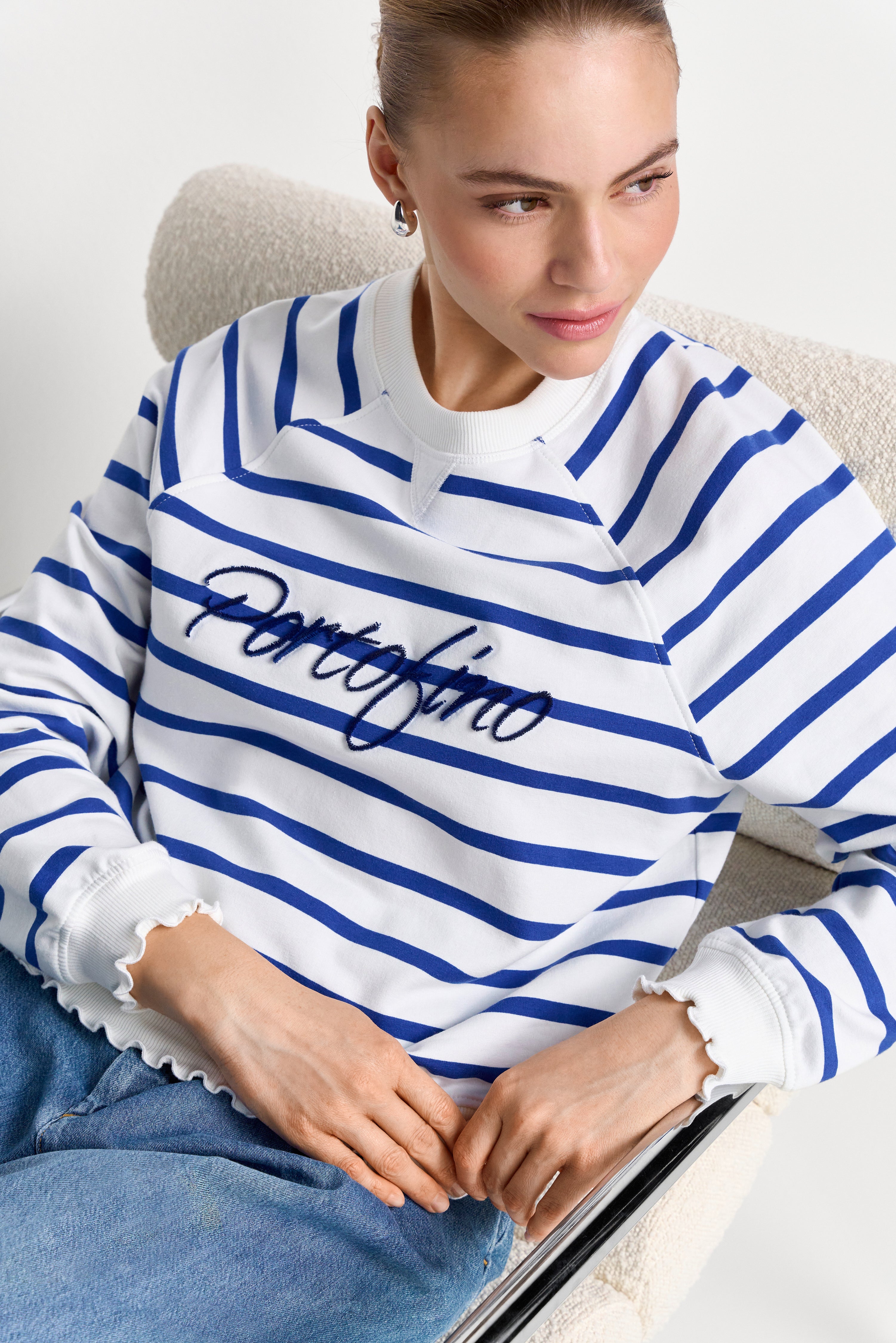 Sweatshirt - Streifen