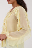 Bluse - Rüschen