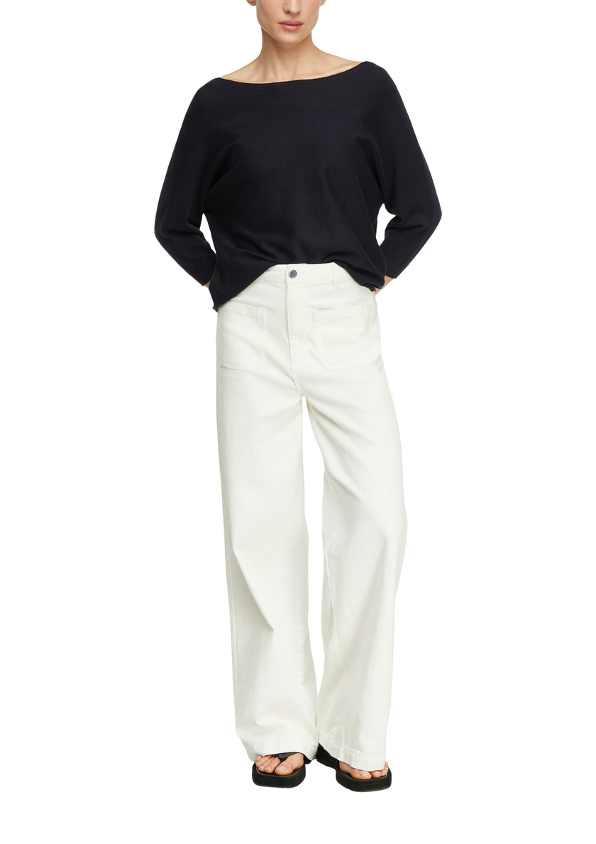 Strickpullover - Bindedetail