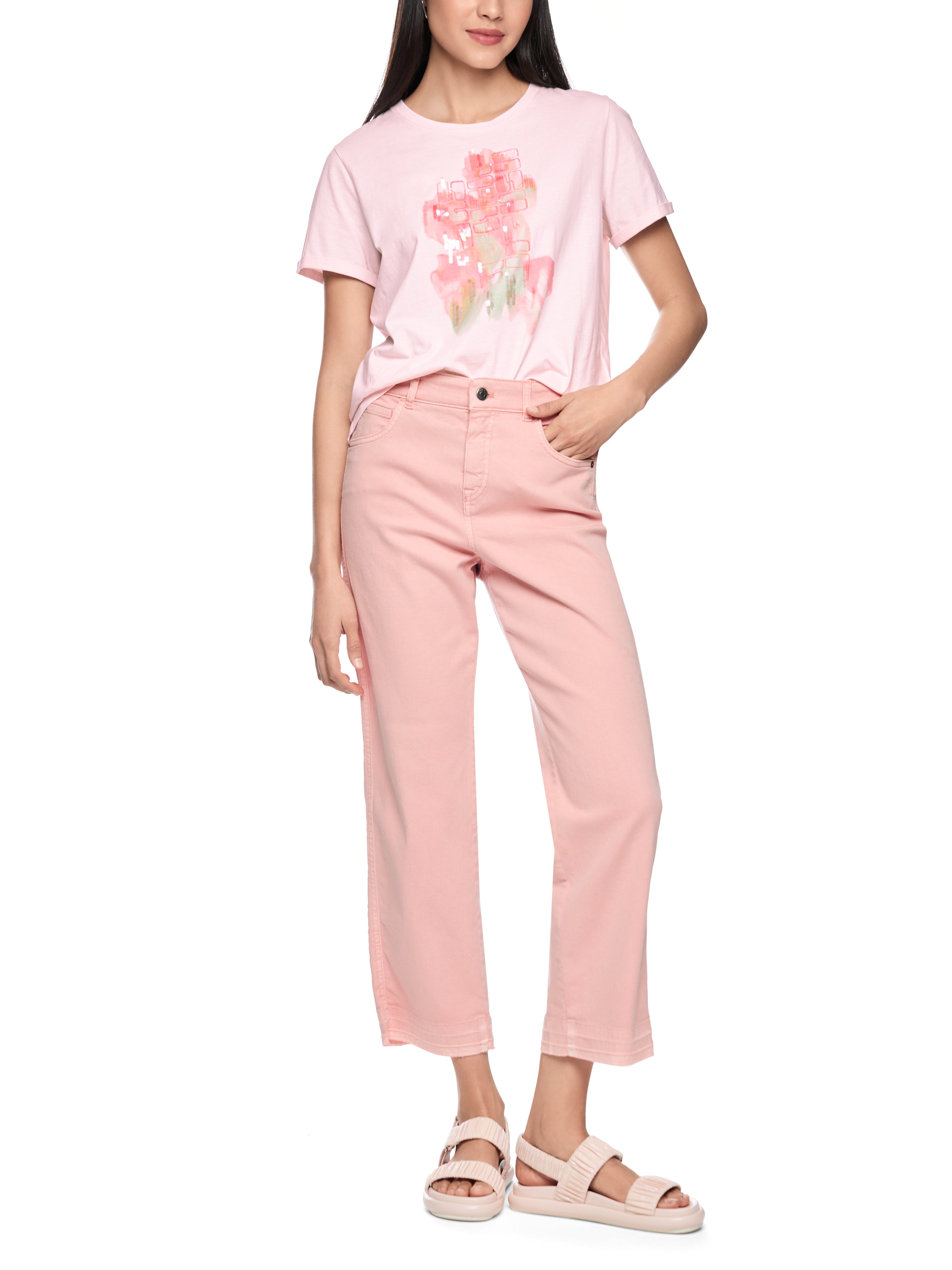 Baumwollshirt -  Applikation