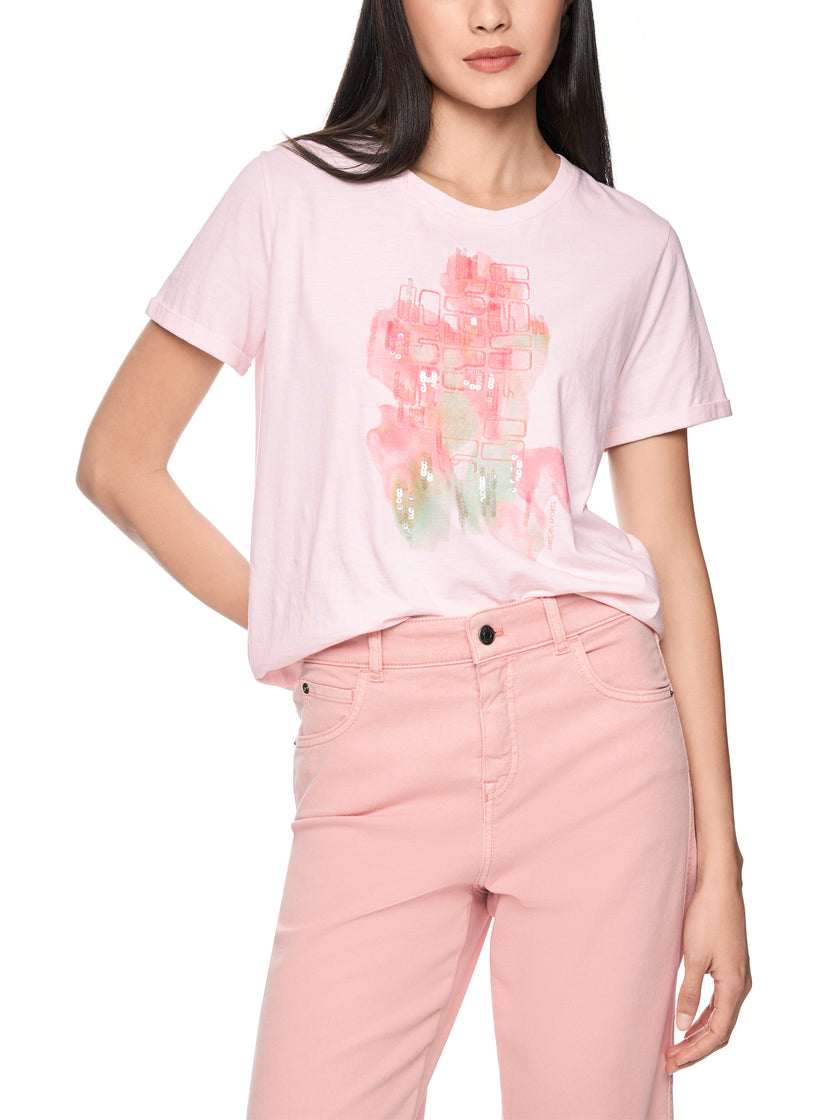 Baumwollshirt -  Applikation