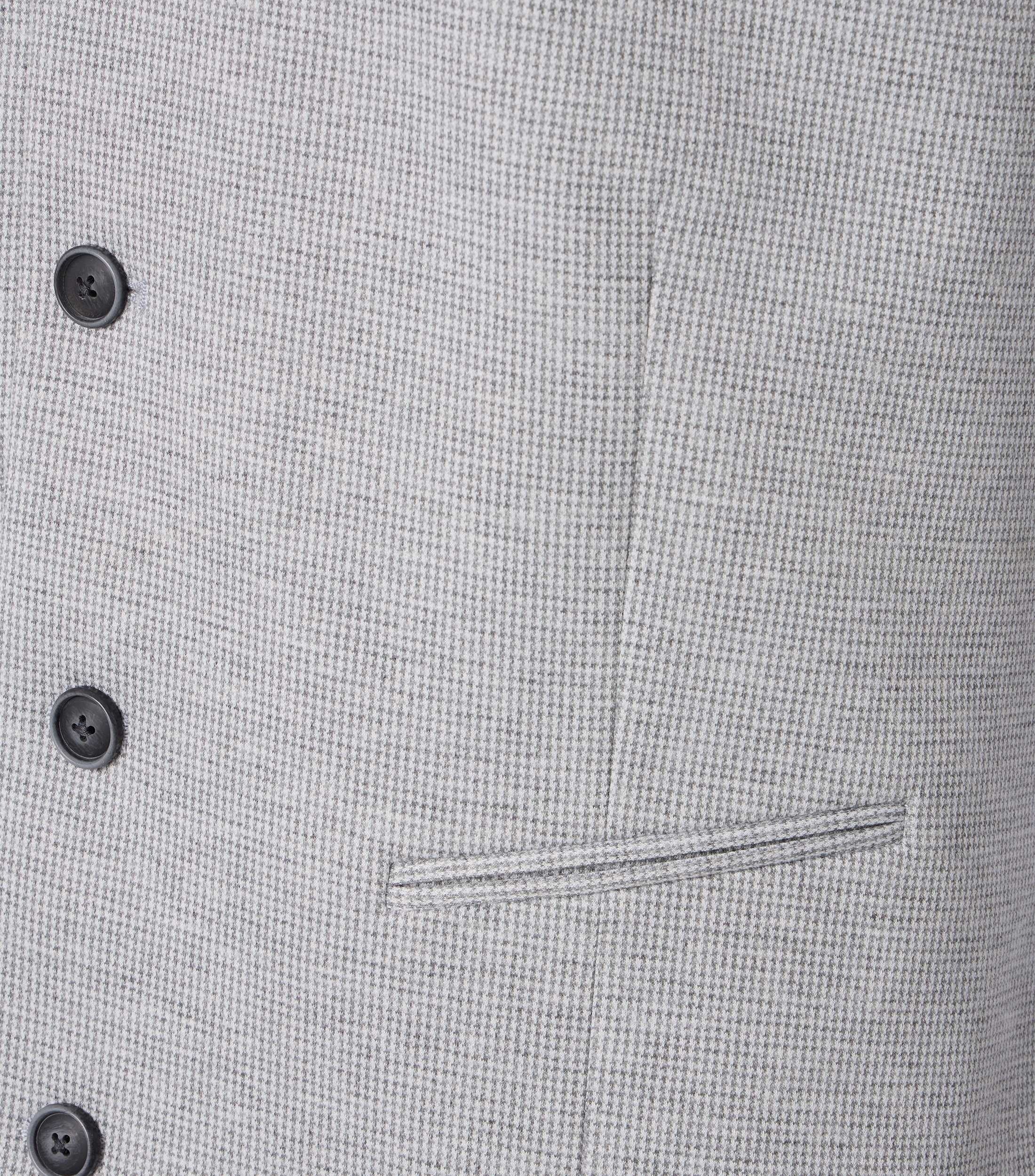 Anzugweste - Materialmix