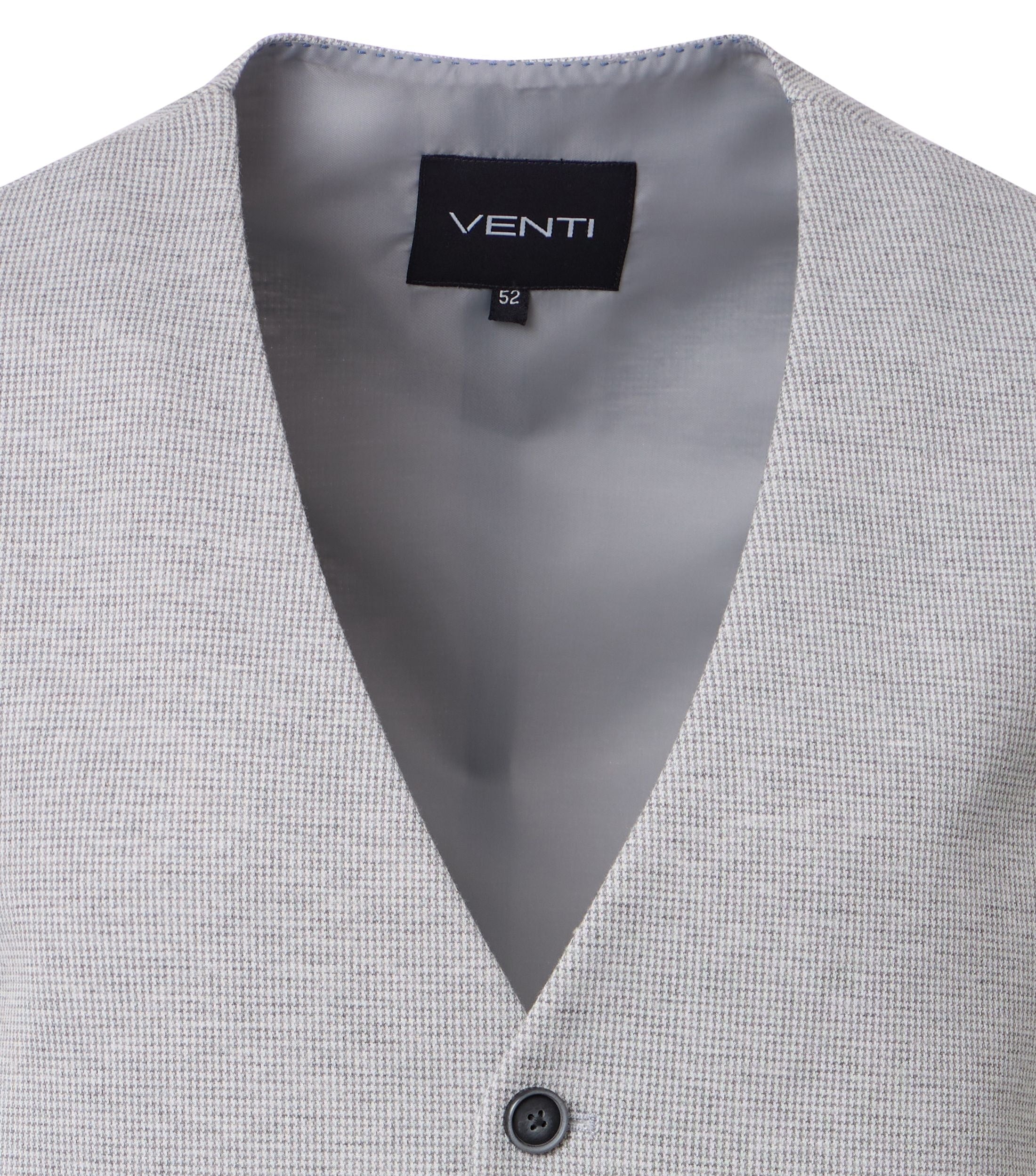 Anzugweste - Materialmix