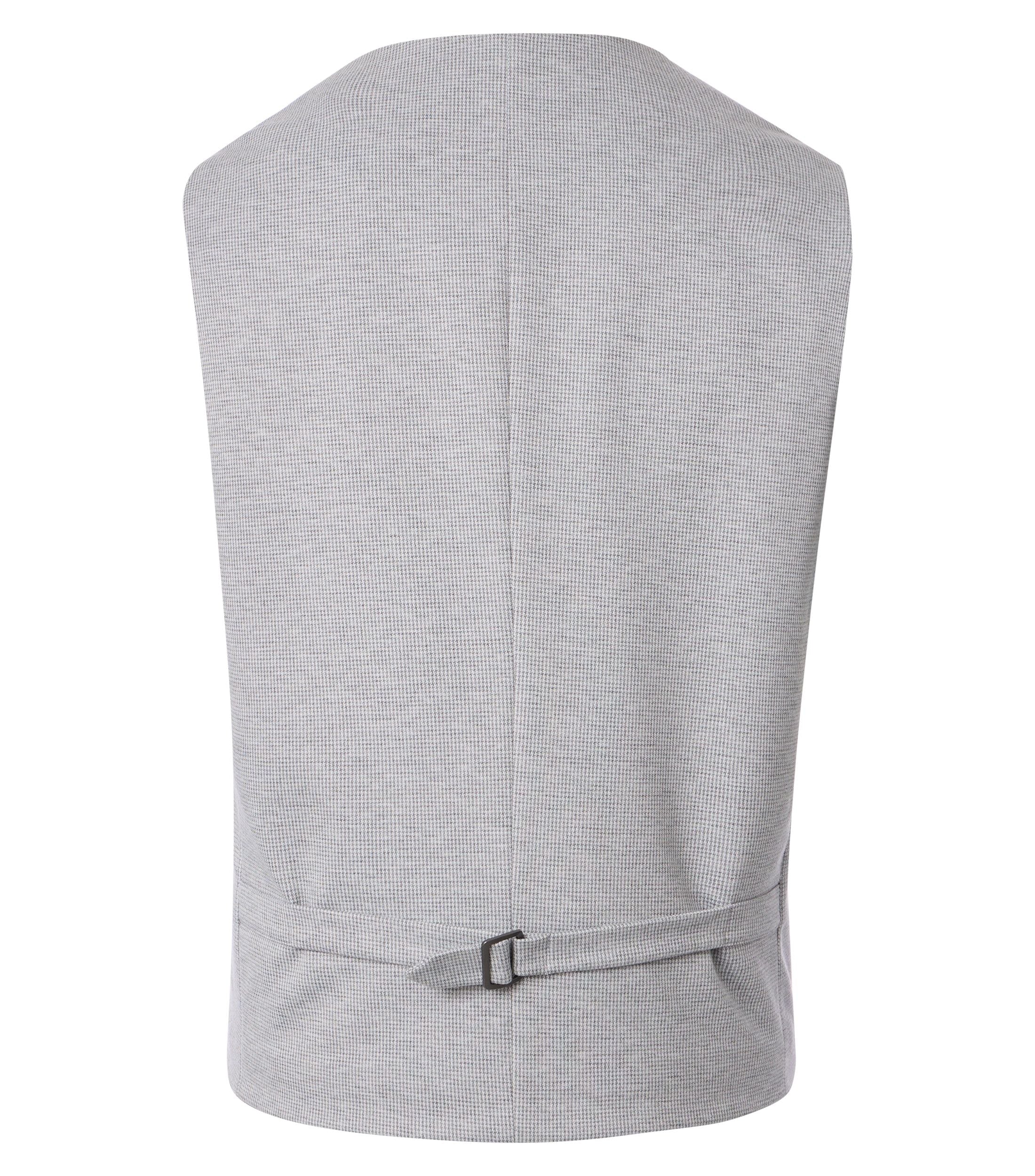 Anzugweste - Materialmix
