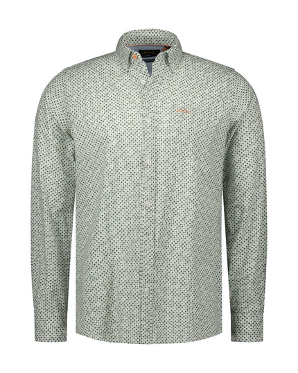 Langarmhemd - Baumwollstretch