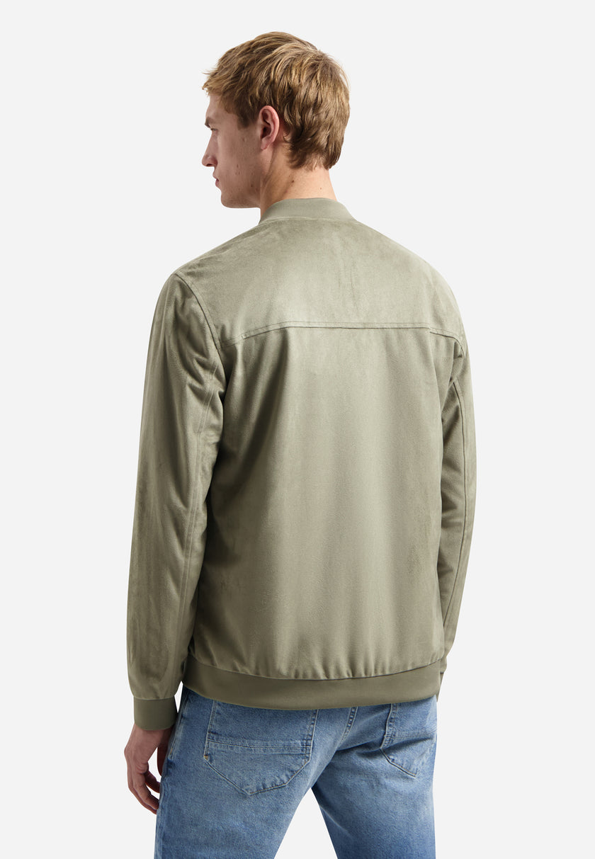 Blouson - Wildleder-Look