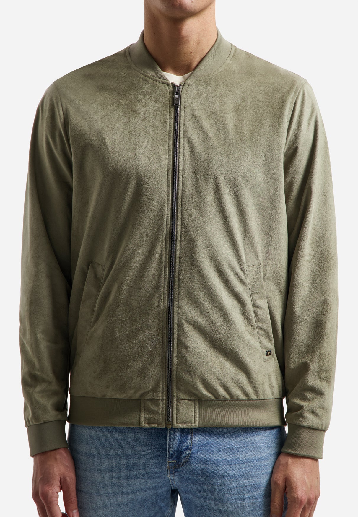 Blouson - Wildleder-Look