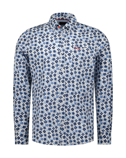 Langarmhemd - Baumwollmix