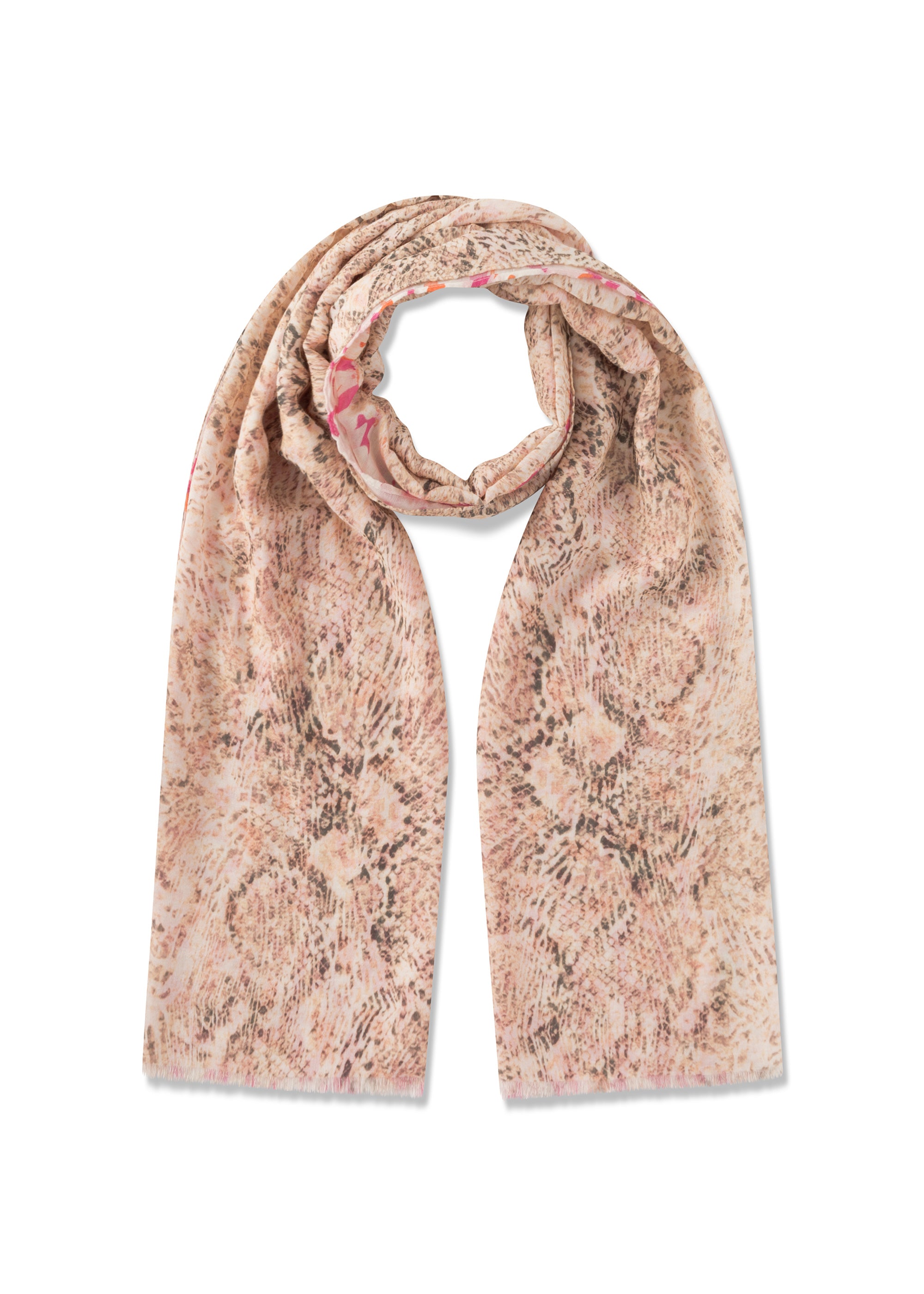 Schal - Schlangen-Leo Print