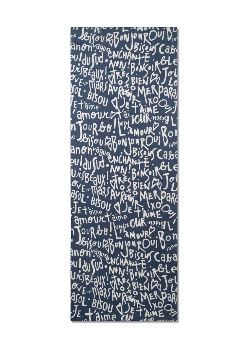 Schal - Modal-Baumwoll-Mischung