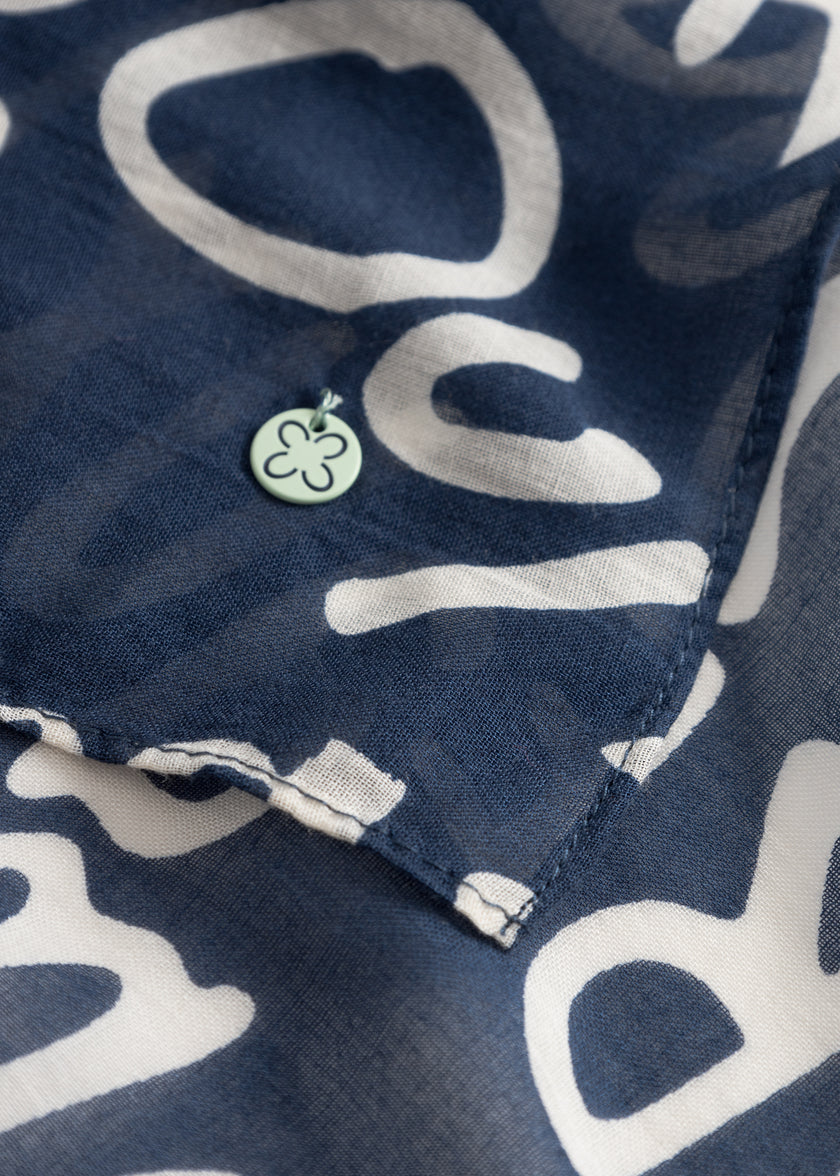 Schal - Modal-Baumwoll-Mischung