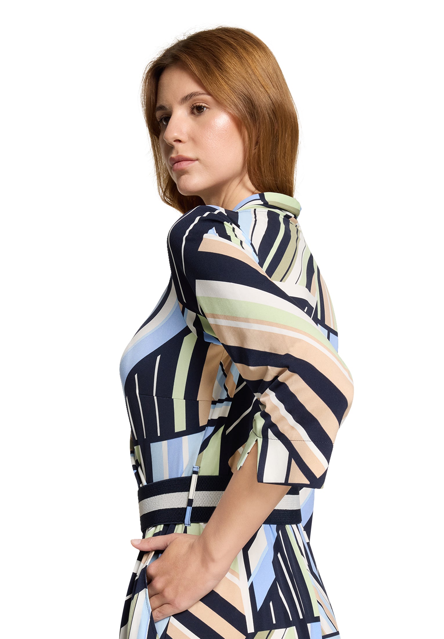 Midikleid - Alloverprint