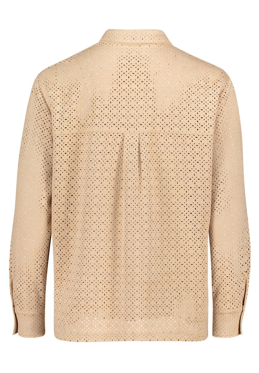 Hemdbluse - Lochstickerei