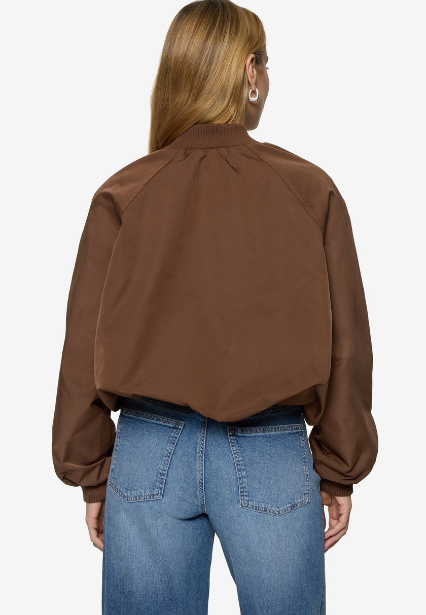 Bomberjacke - Reißverschluss