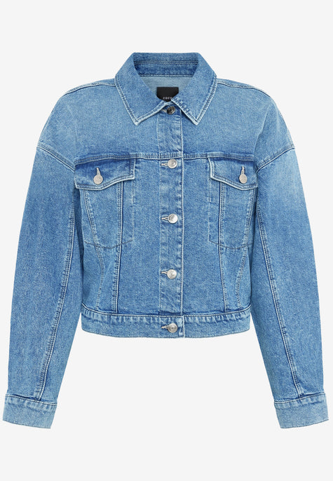Jeansjacke - Cropped