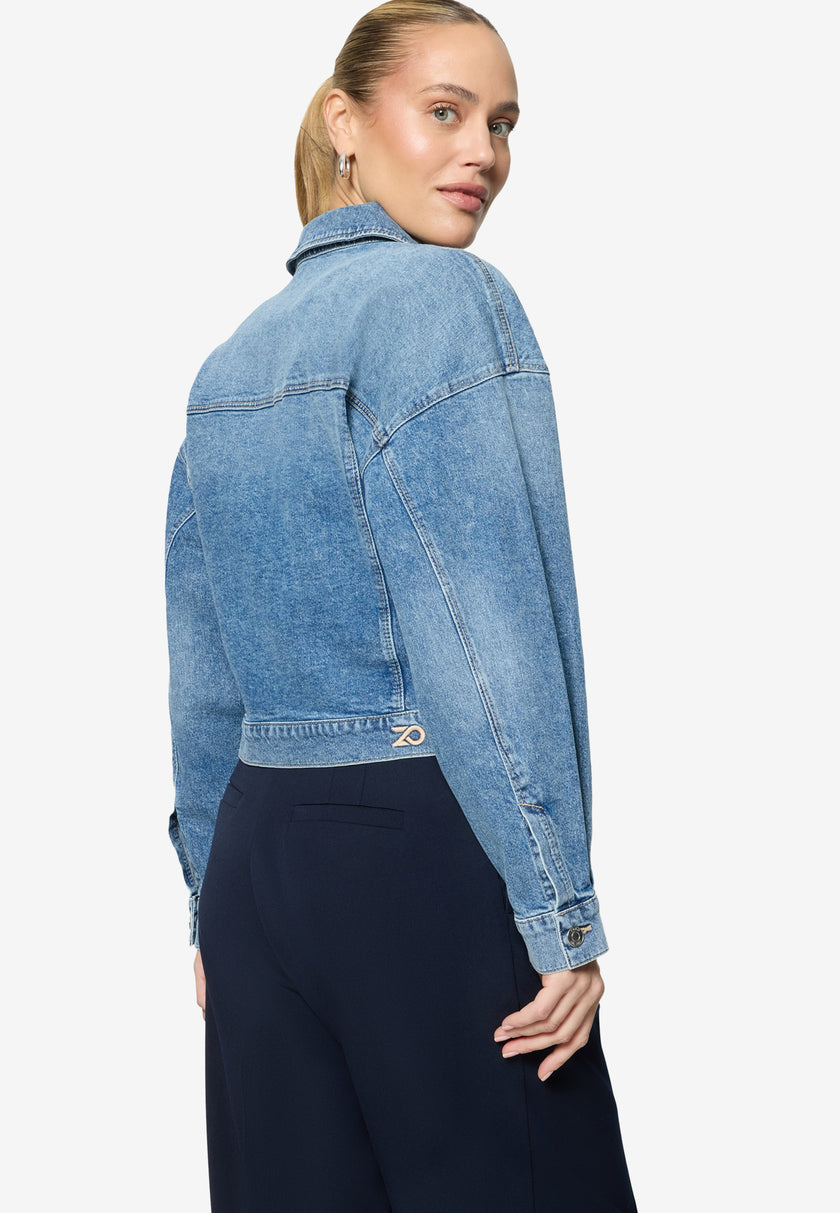 Jeansjacke - Cropped