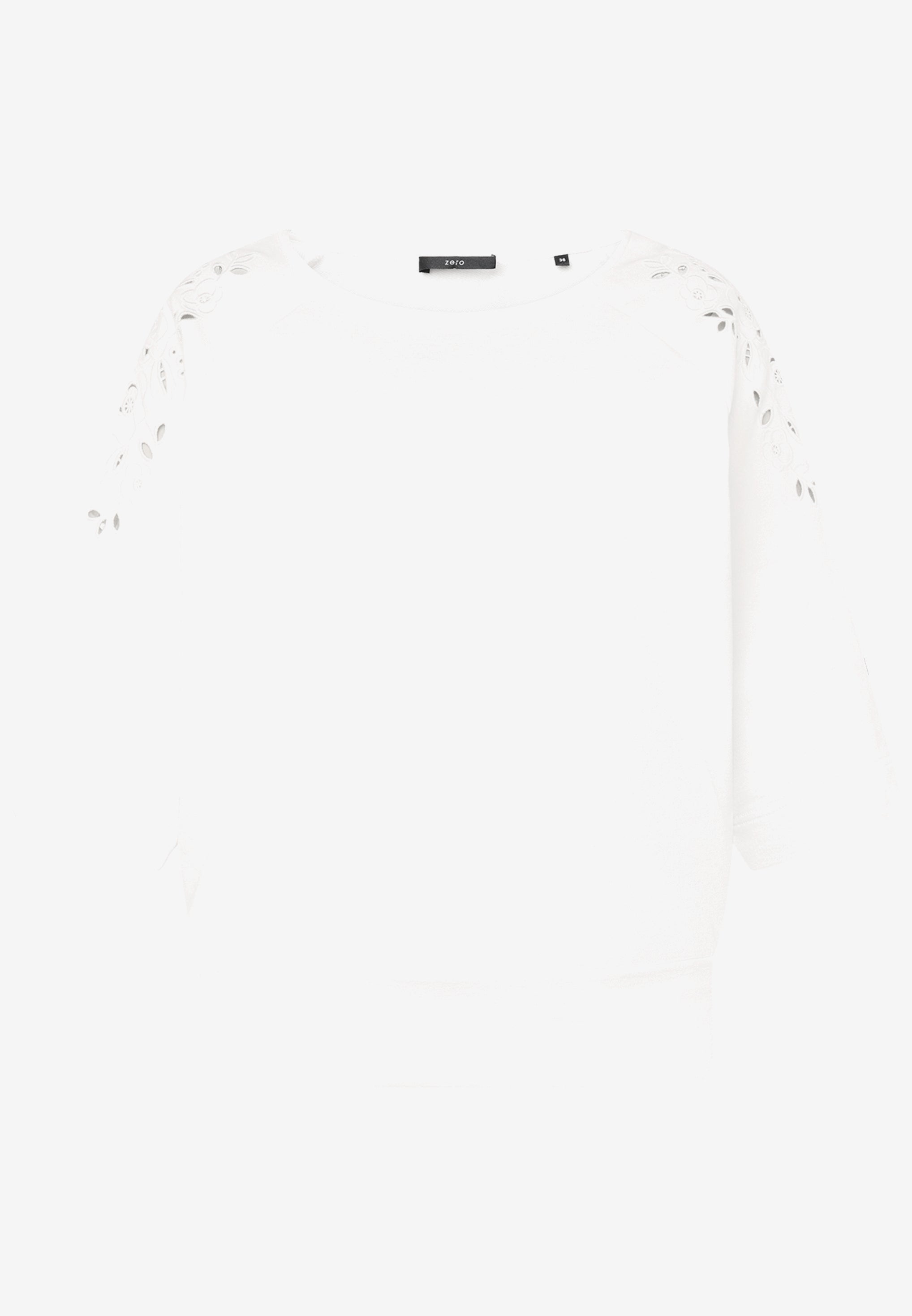 Sweatshirt - Lochmuster