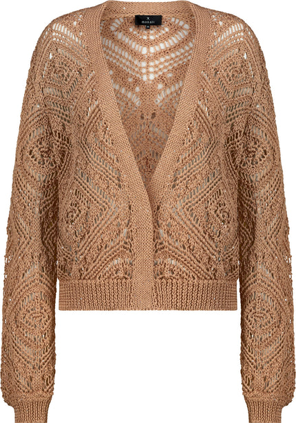 Strickjacke - Ajourstrick