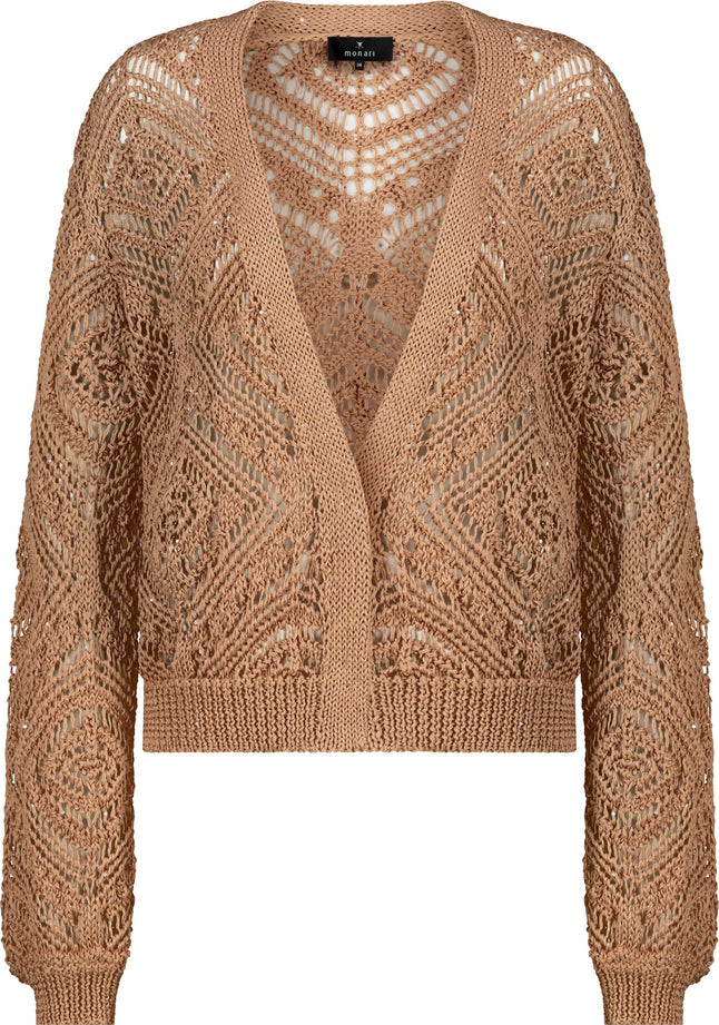 Strickjacke - Ajourstrick