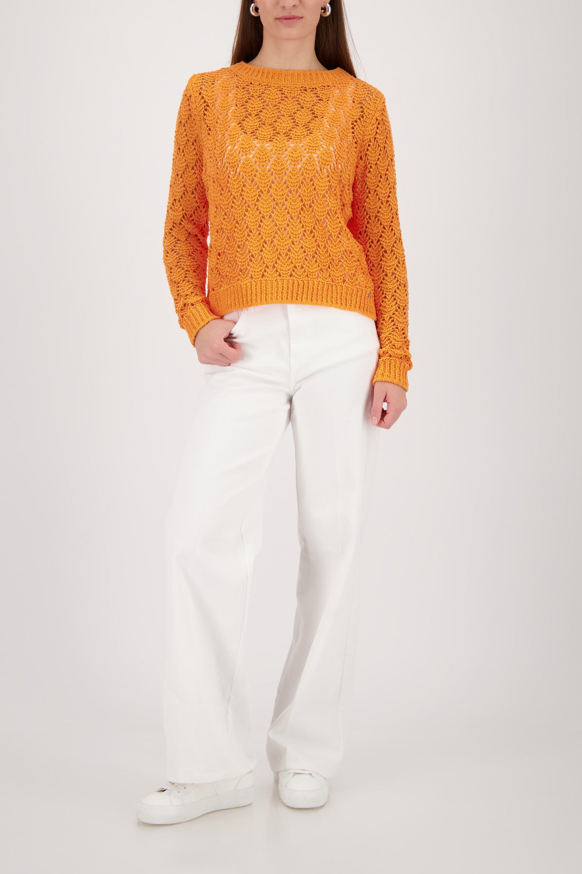 Pullover - Ajourmuster