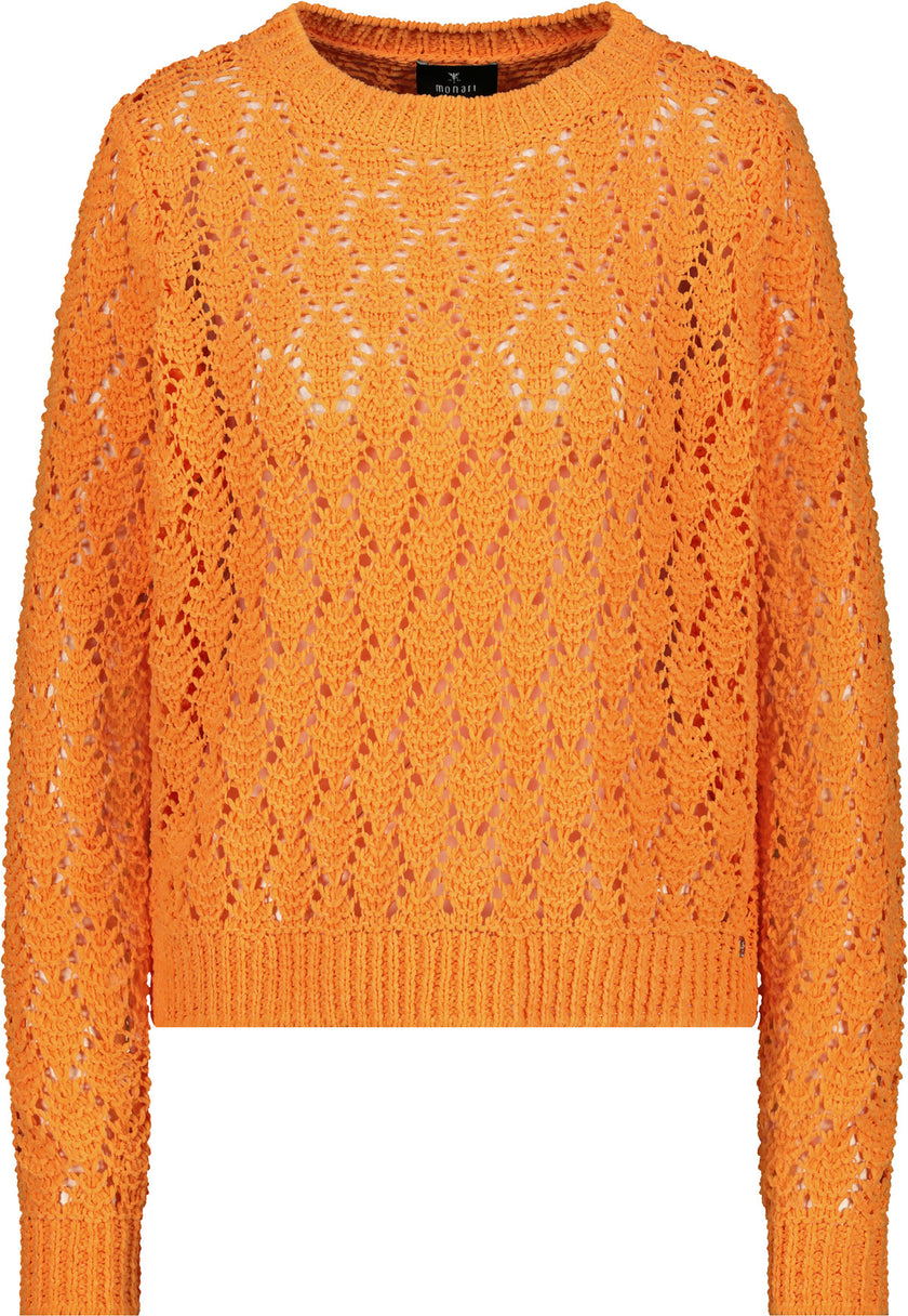 Pullover - Ajourmuster