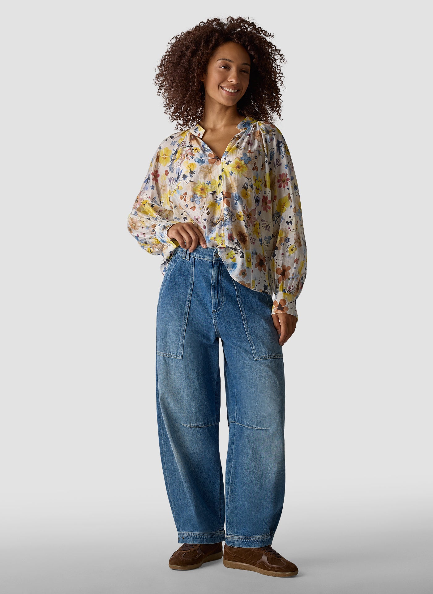 Bluse - Floral Vibes