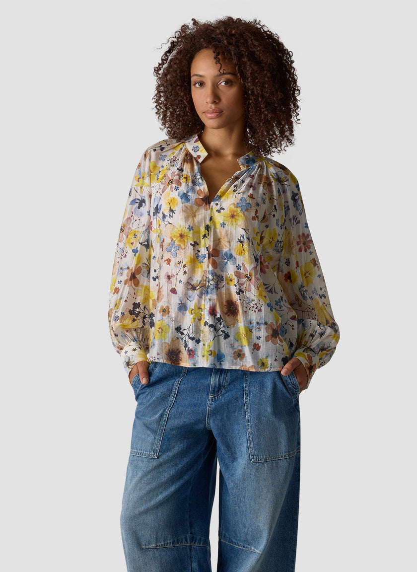 Bluse - Floral Vibes