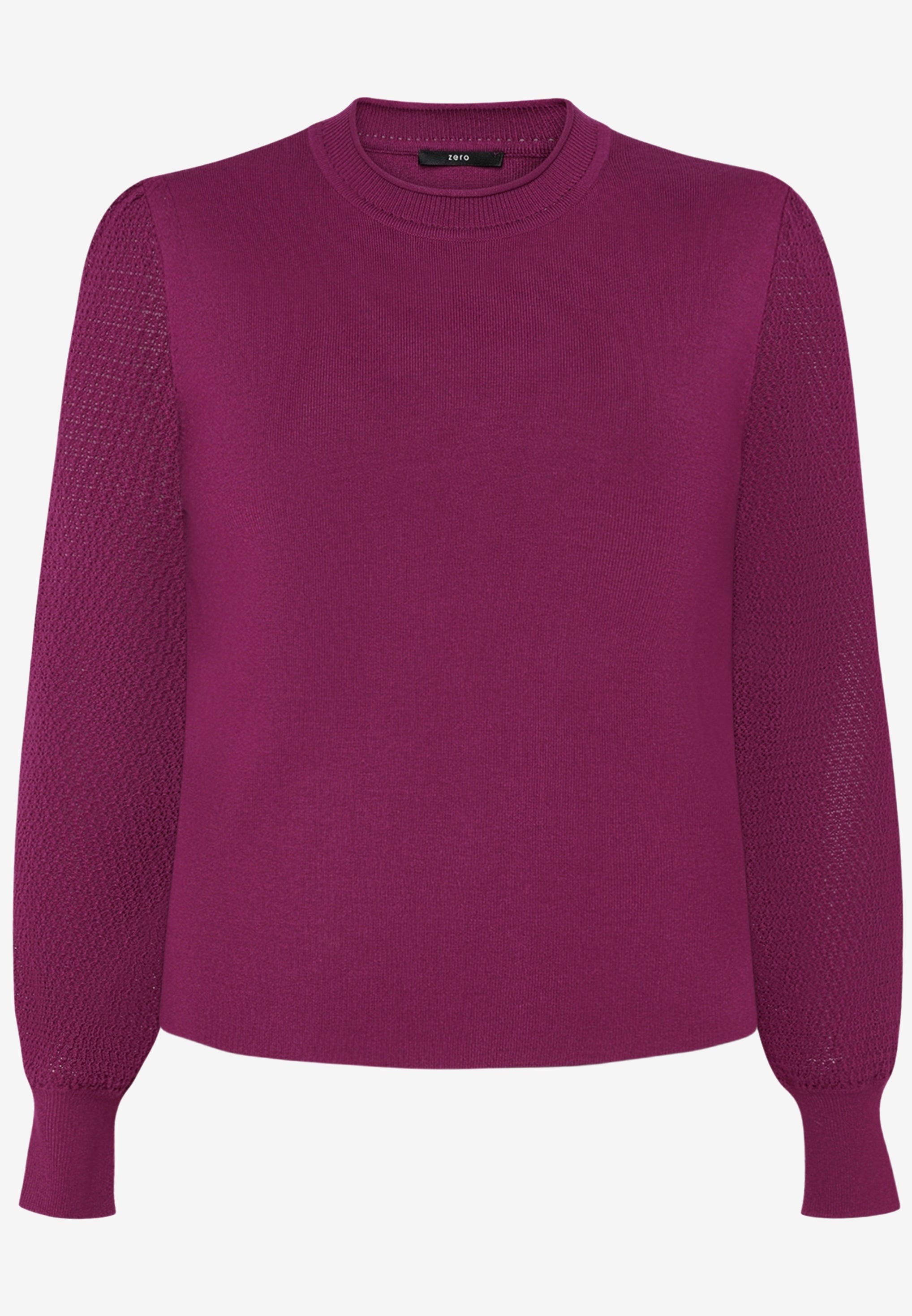 Feinstrickpullover - Puffärmel