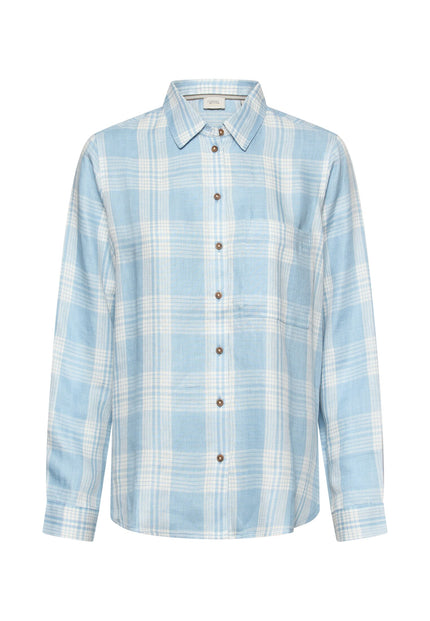 Bluse - Leinenmix