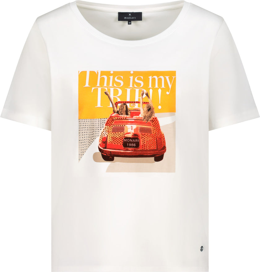 T-Shirt - Cabrio-Print